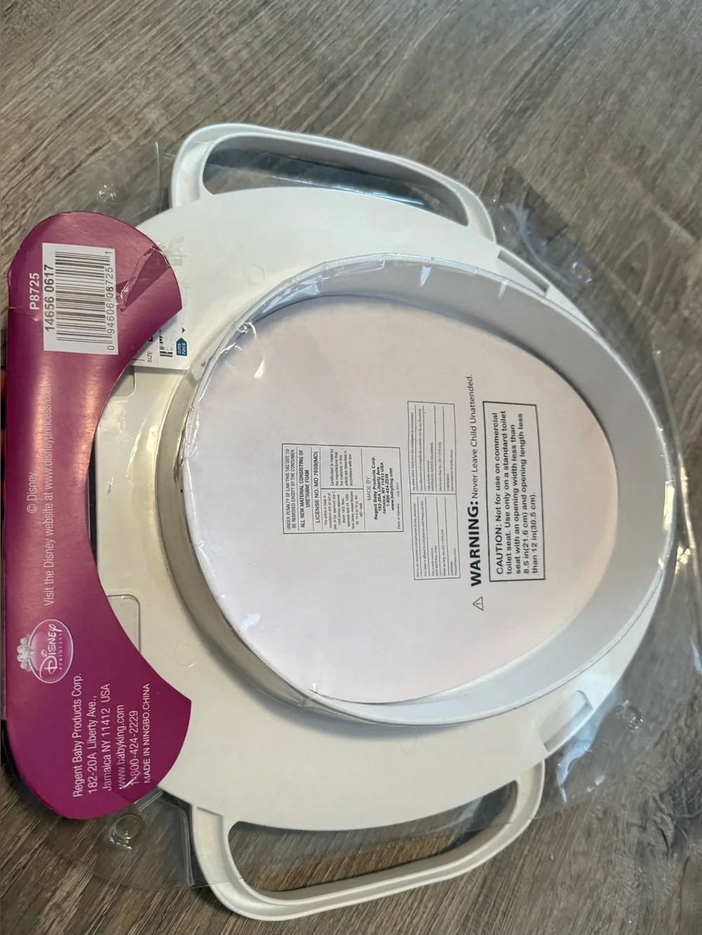 Disney Princess Cushioned Soft Potty Bathroom Toilet Seat